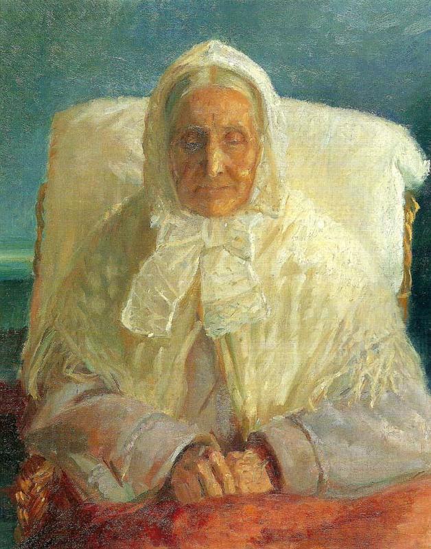 Anna Ancher portraet af mor oil painting image